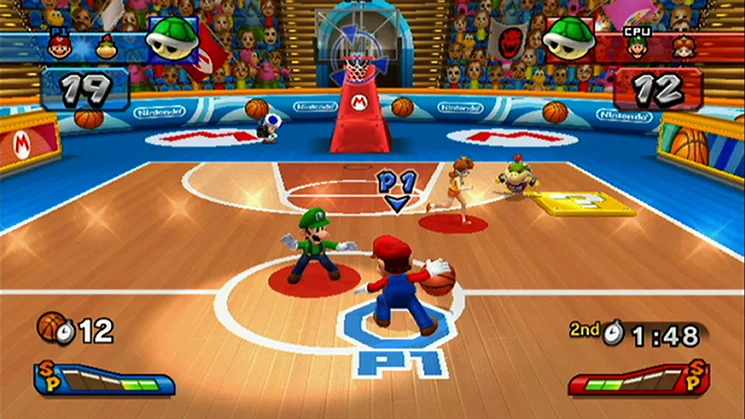 Изображение игры: Mario Sports Mix