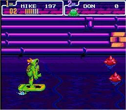 Изображение игры: Teenage Mutant Ninja Turtles IV: Turtles in Time