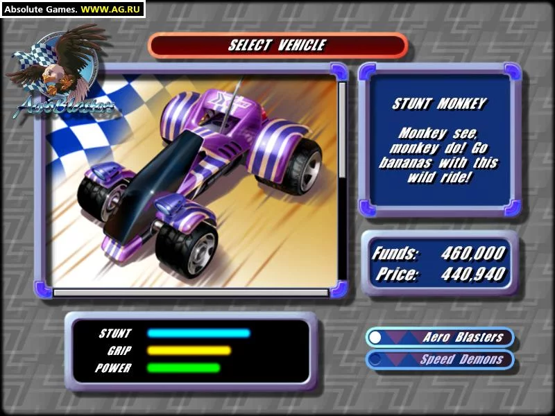Изображение игры: Stunt GP