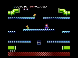 Изображение игры: Mario Bros.