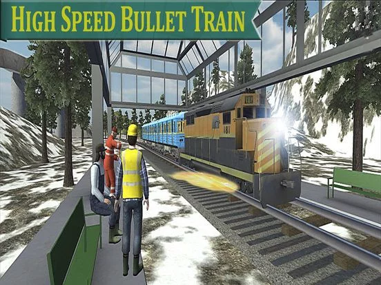 Изображение игры: Subway Euro Bullet Train: Real Driving Experience