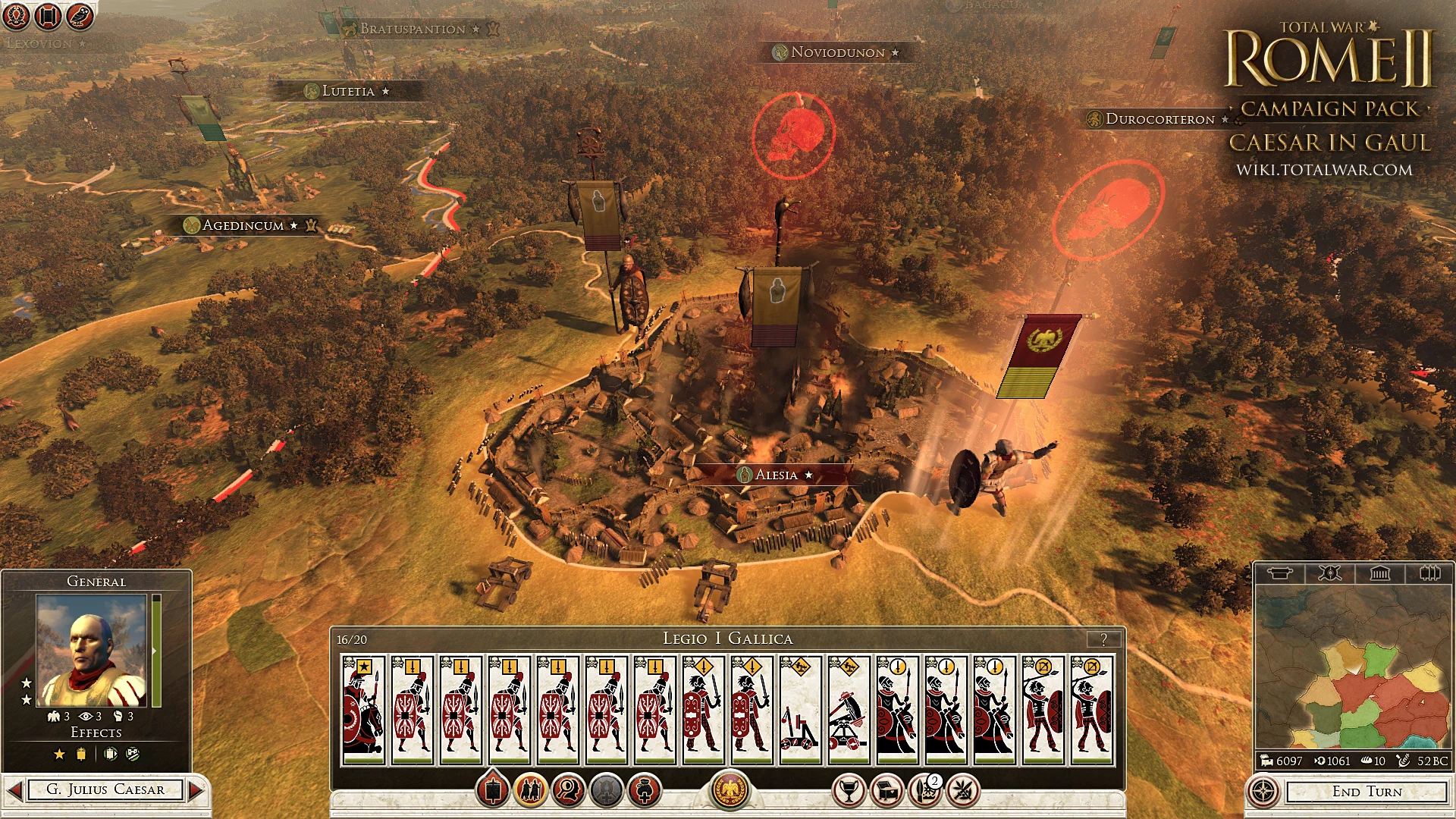 Изображение игры: Total War: Rome II - Caesar in Gaul