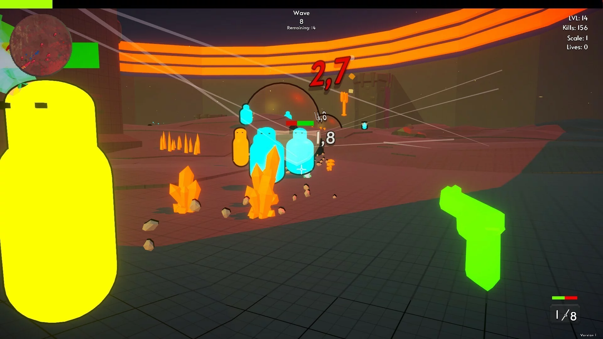 Изображение игры: Shoot & Neon