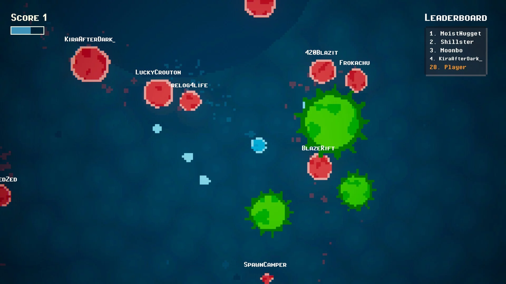 Изображение игры: Rogue Cell