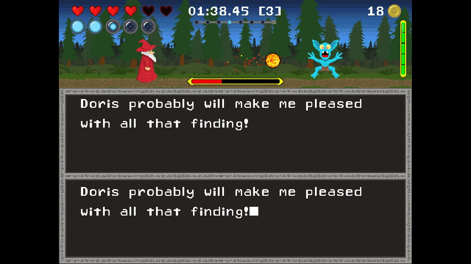 Изображение игры: The Elementalist Typing