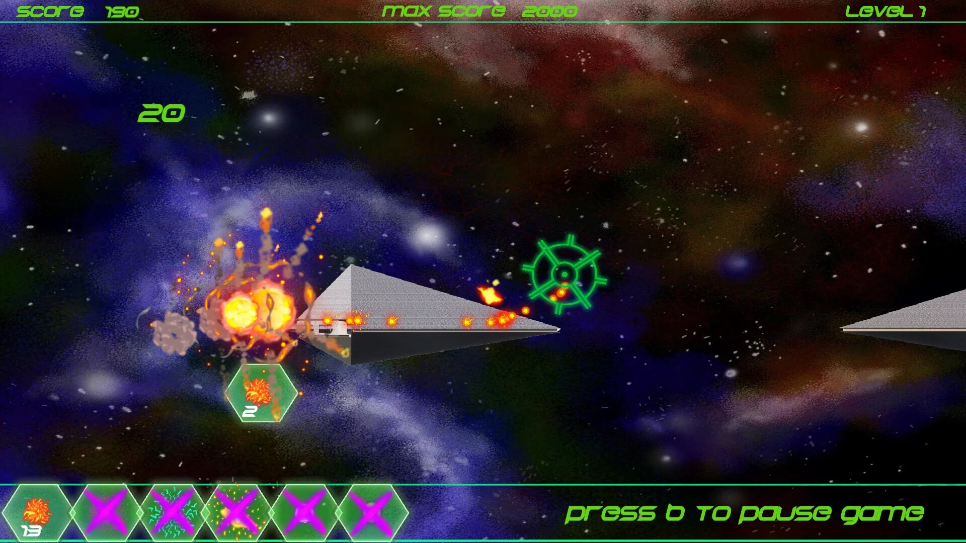 Изображение игры: OMEGA SPACE
