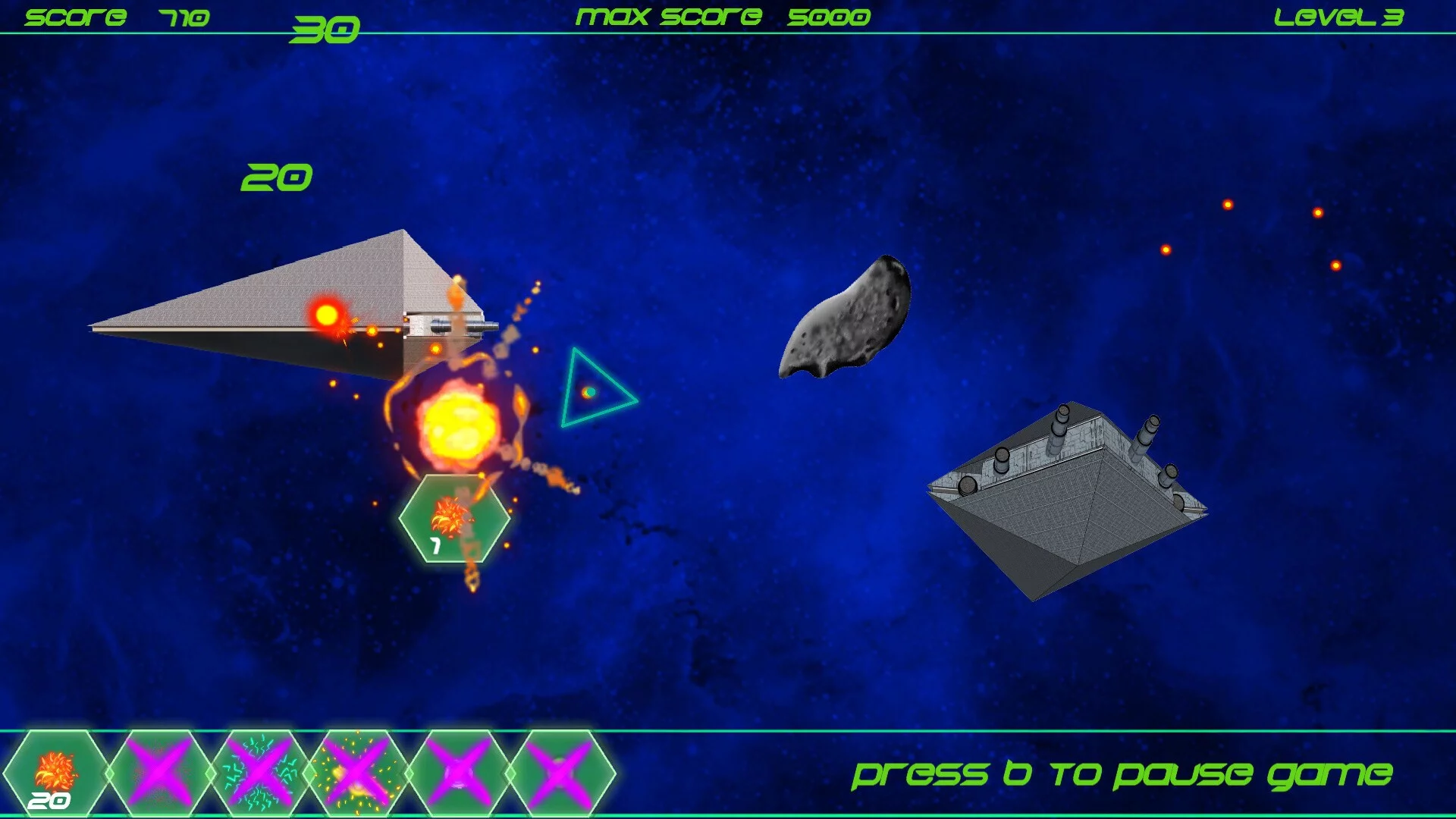 Изображение игры: OMEGA SPACE
