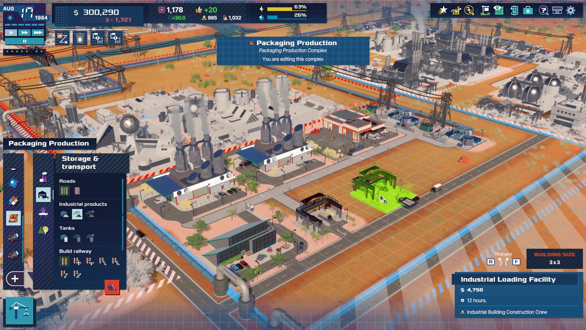 Изображение игры: Rise of Industry 2