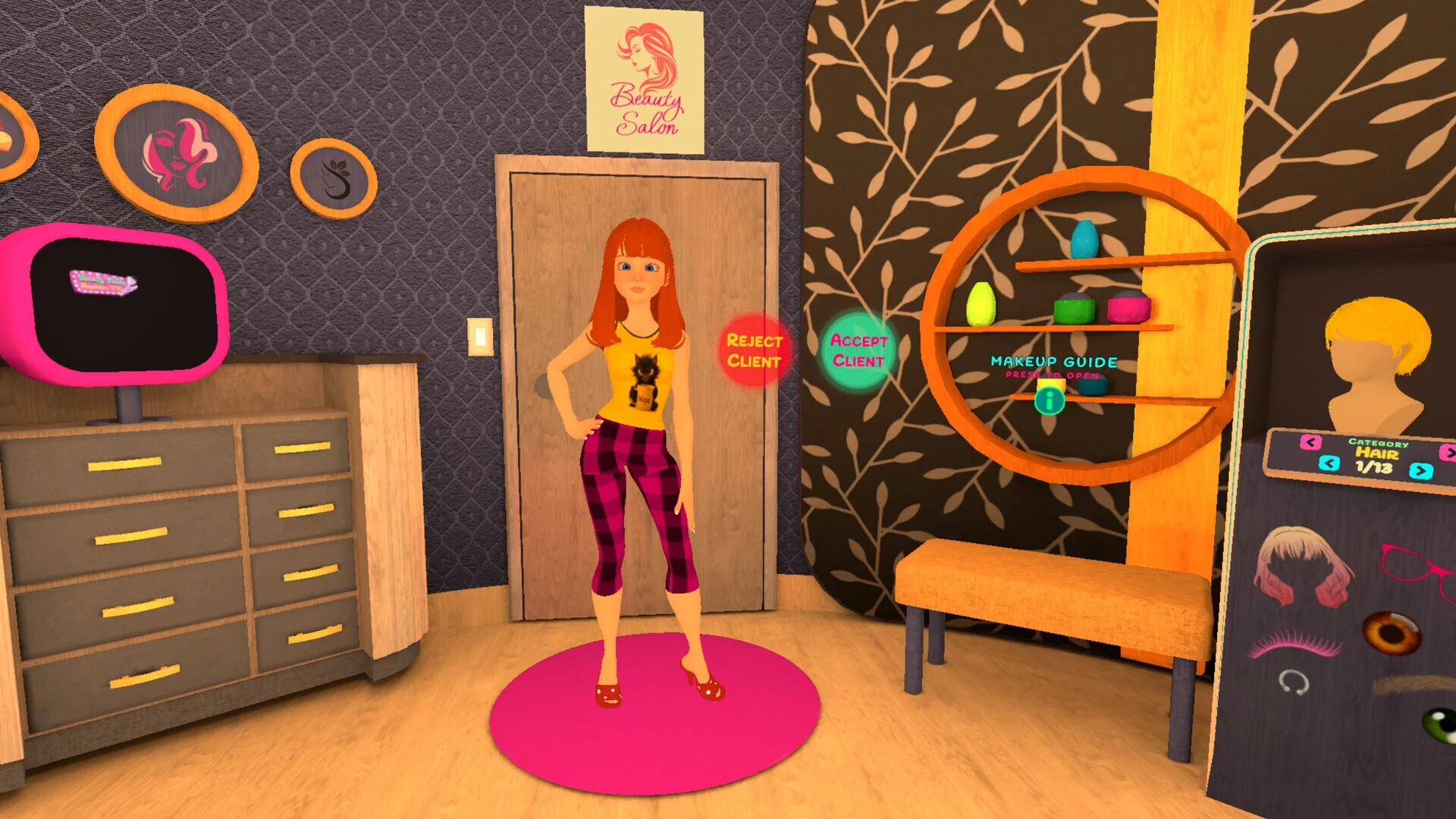 Изображение игры: Beauty Salon Simulator VR