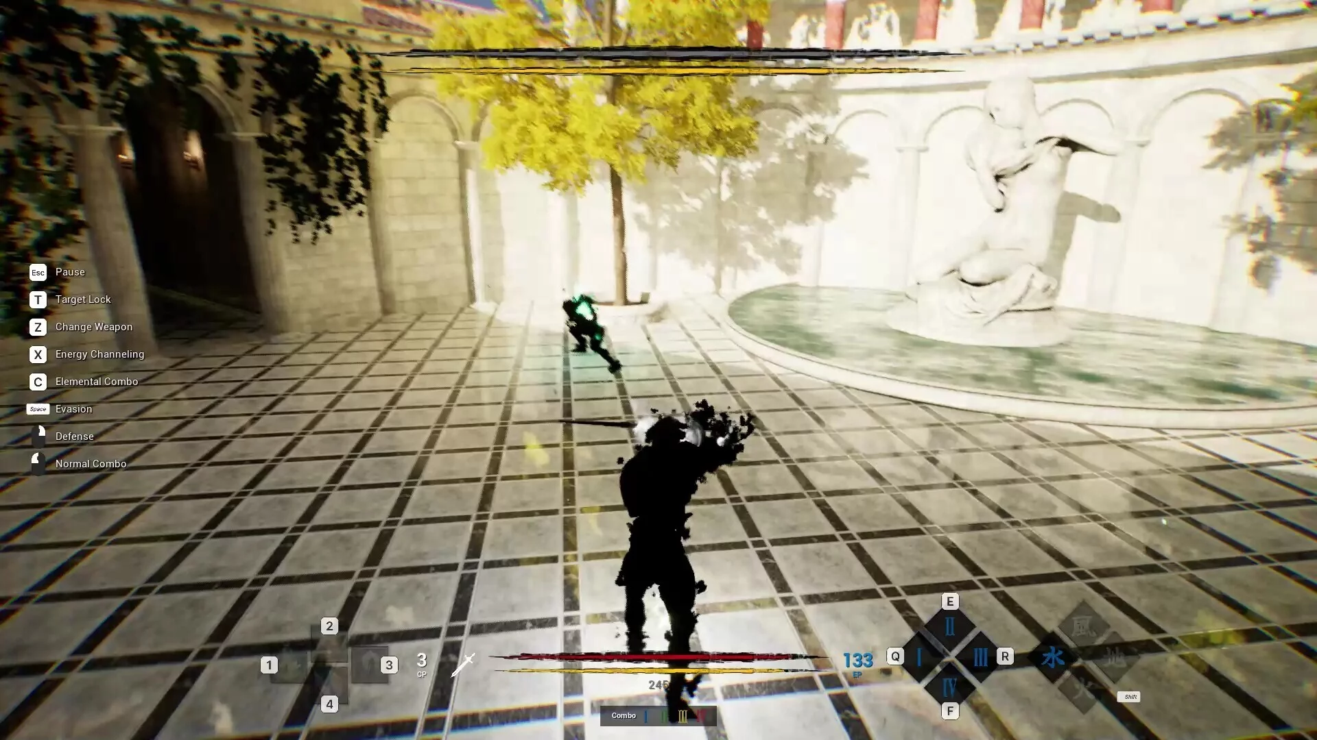 Изображение игры: BATTLE SHADOW ARENA