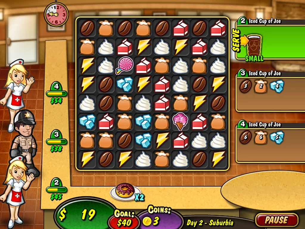 Изображение игры: Coffee Rush