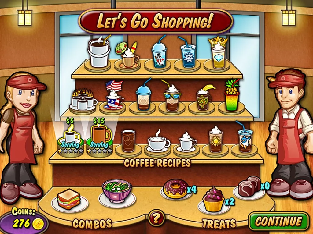 Изображение игры: Coffee Rush