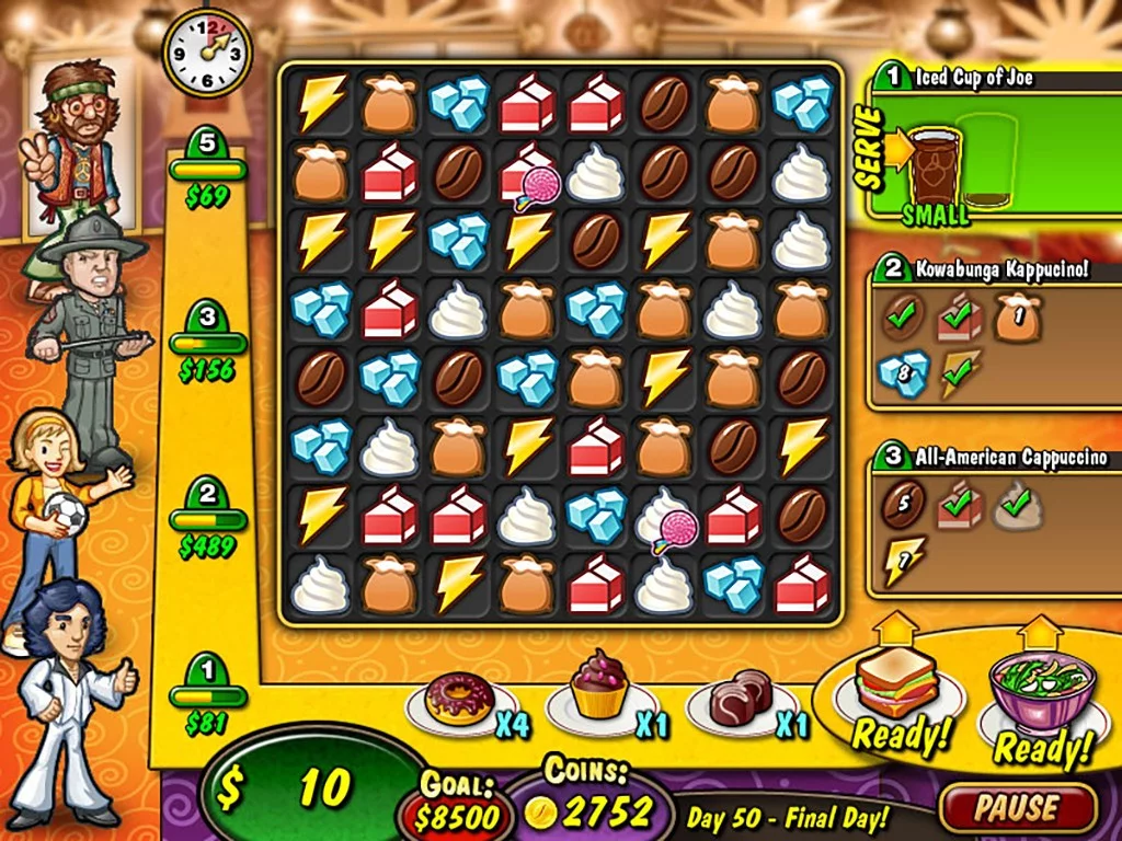 Изображение игры: Coffee Rush