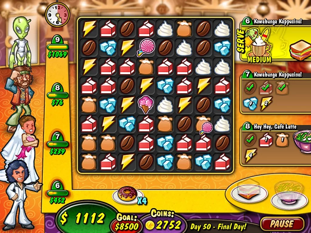 Изображение игры: Coffee Rush