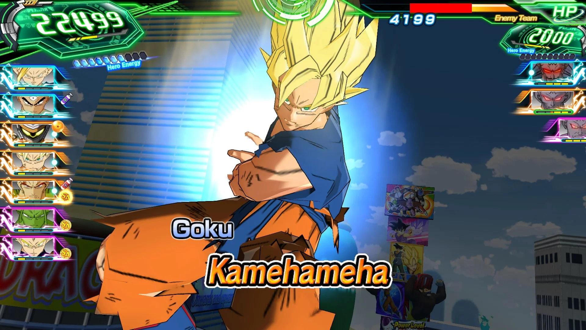 Изображение игры: SUPER DRAGON BALL HEROES WORLD MISSION