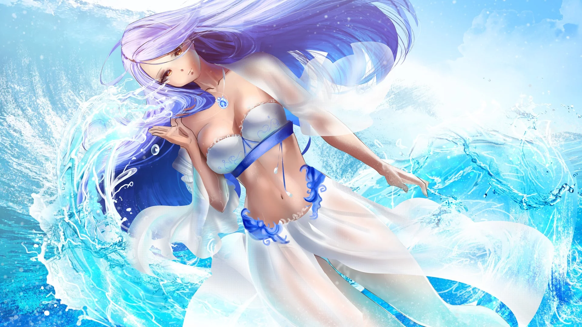 Изображение игры: Elemental Girls