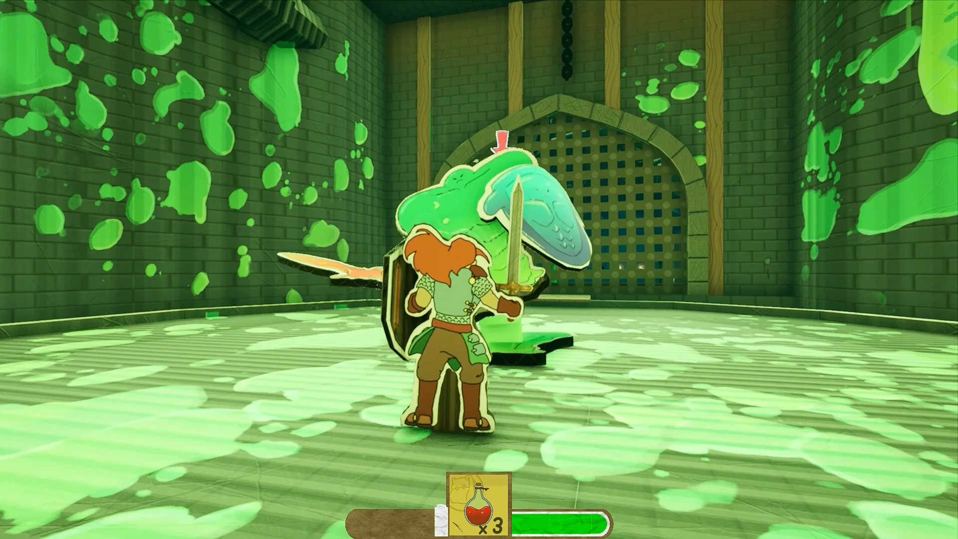 Изображение игры: Cardboard Hero