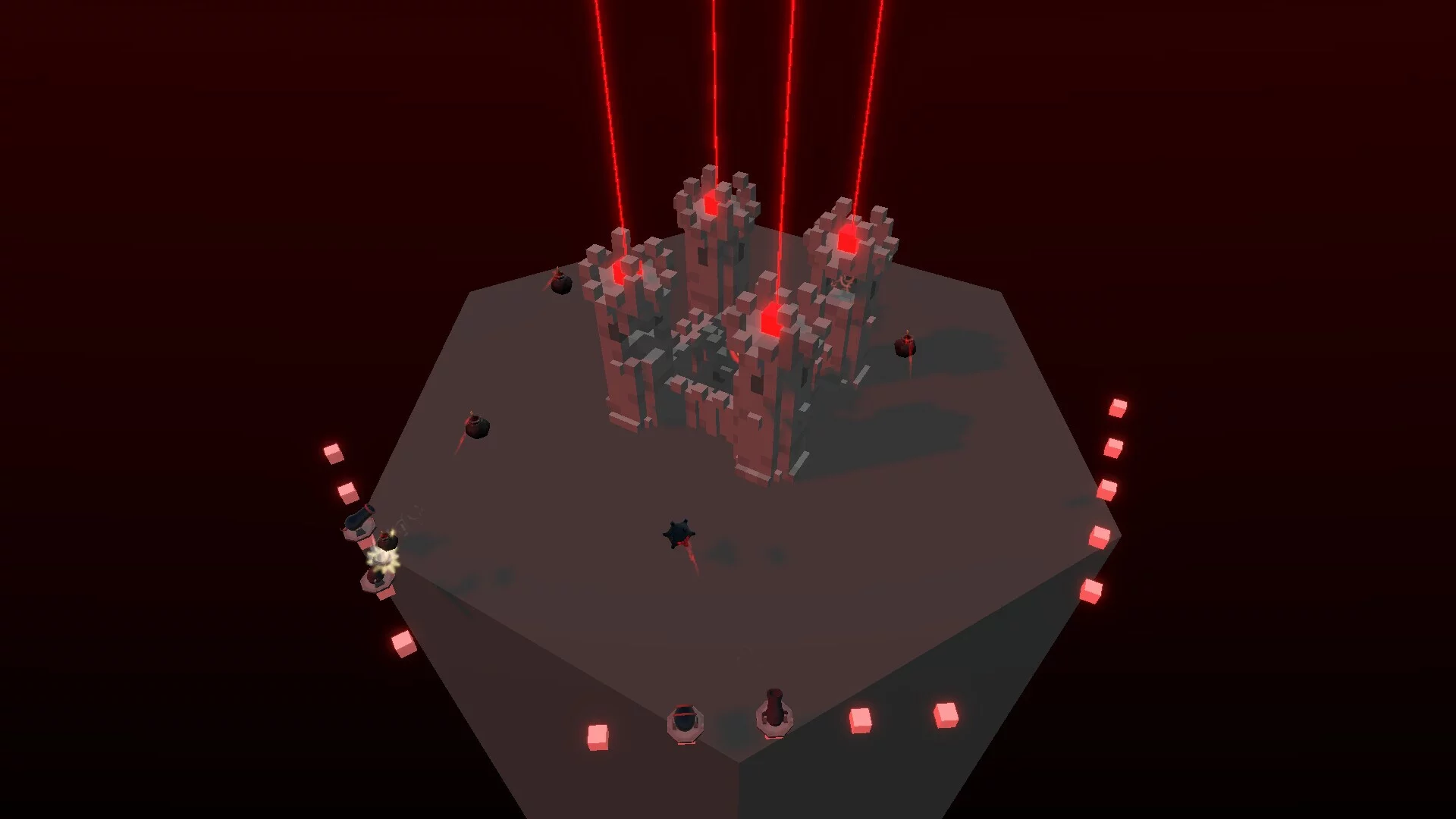 Изображение игры: Castle Bomber RED