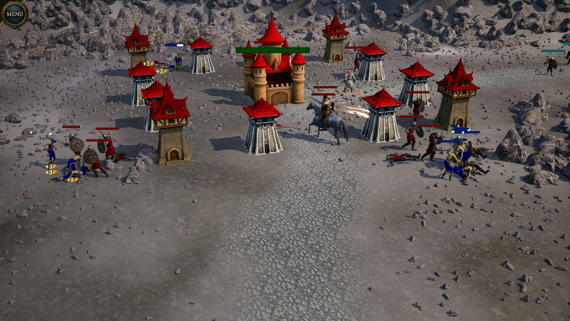 Изображение игры: Fortress Frenzy