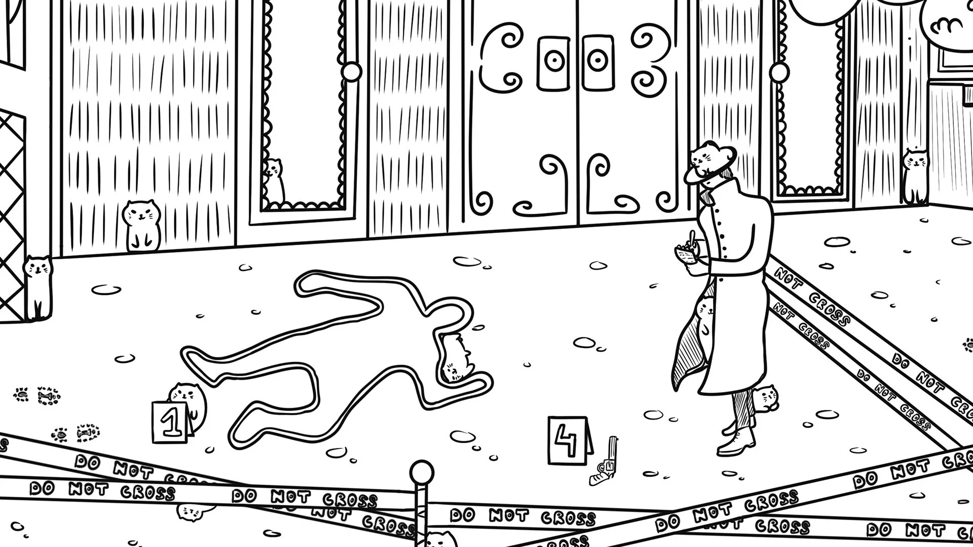 Изображение игры: 100 Crime Cats