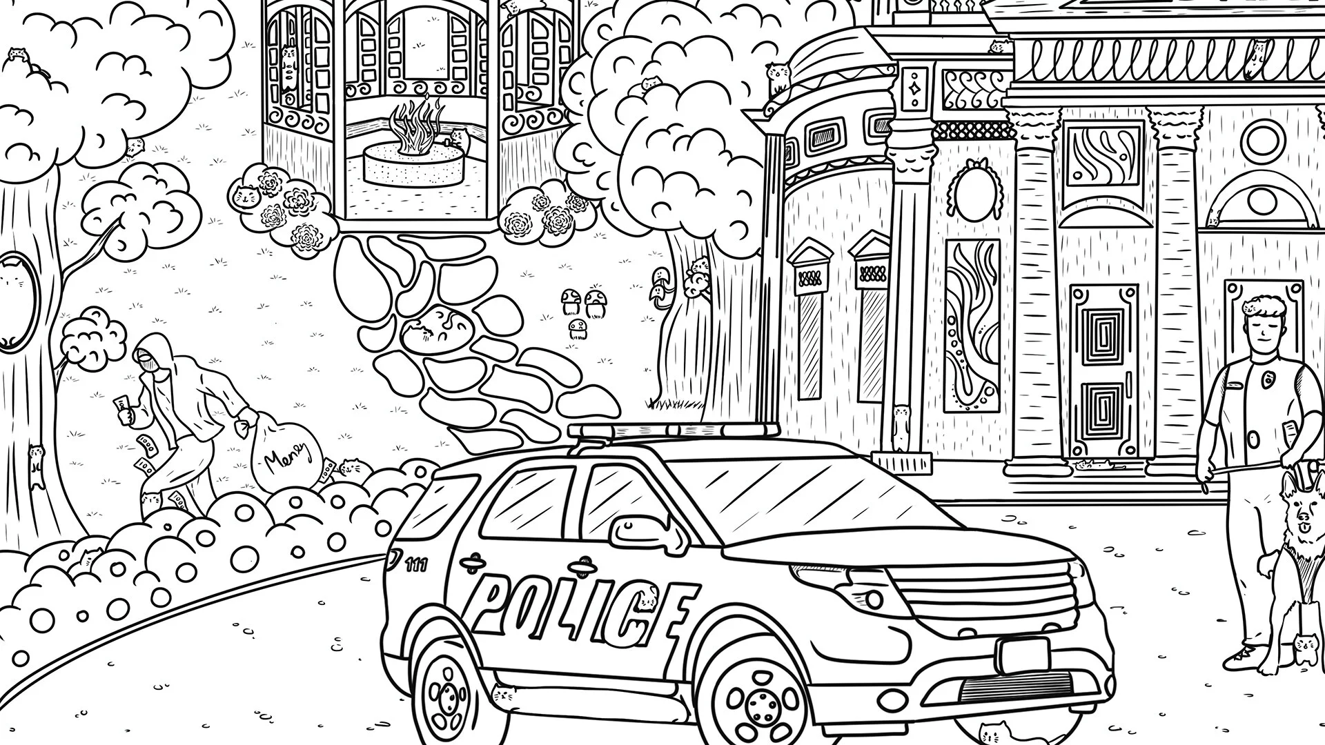 Изображение игры: 100 Crime Cats