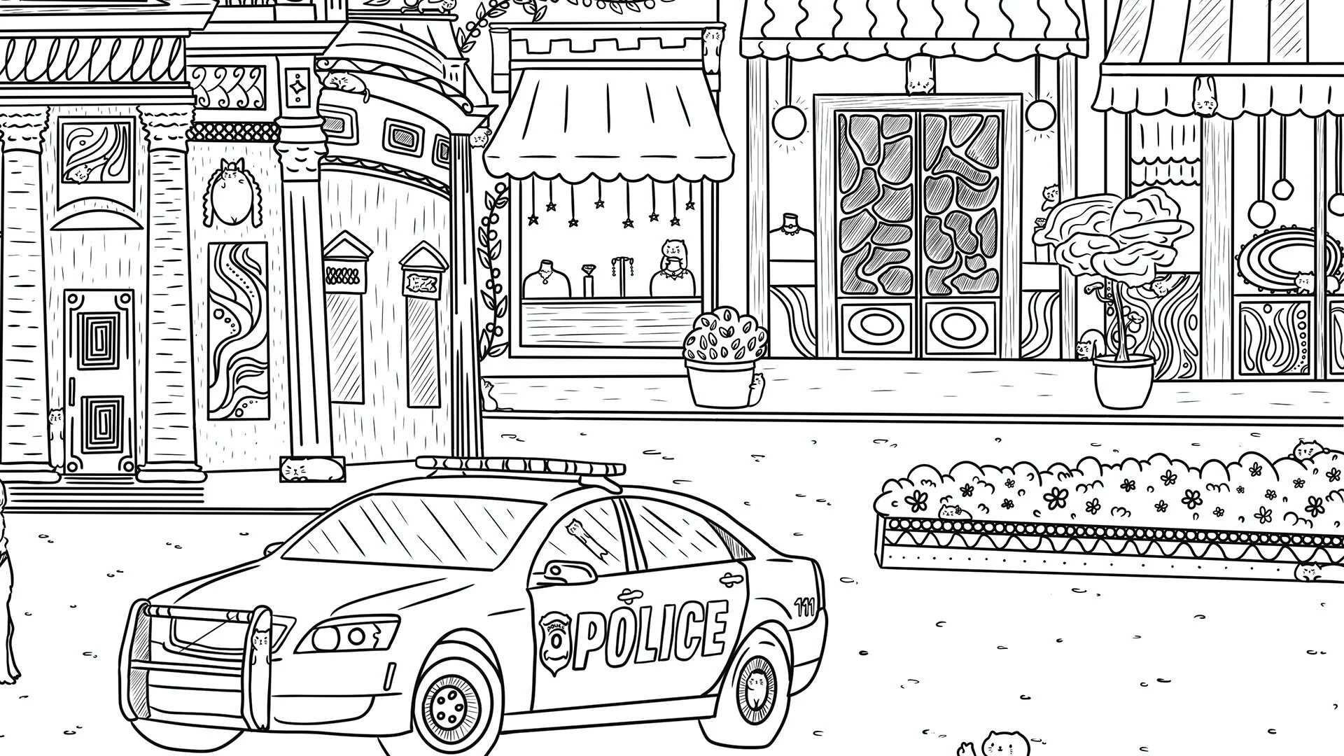 Изображение игры: 100 Crime Cats