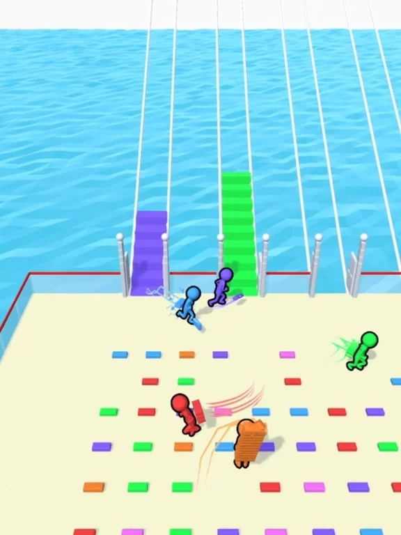 Изображение игры: Bridge Race