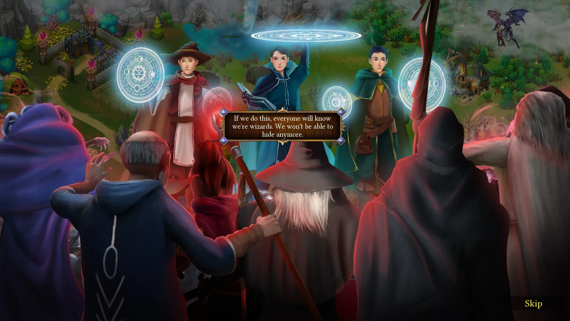 Изображение игры: Academy of Magic - A New Beginning