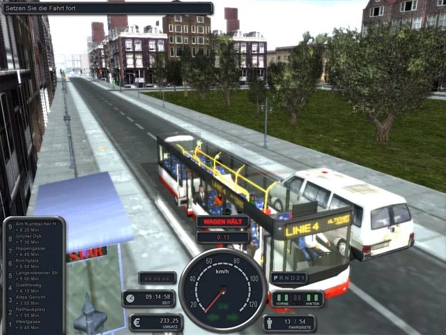 Изображение игры: Bus Simulator 2008