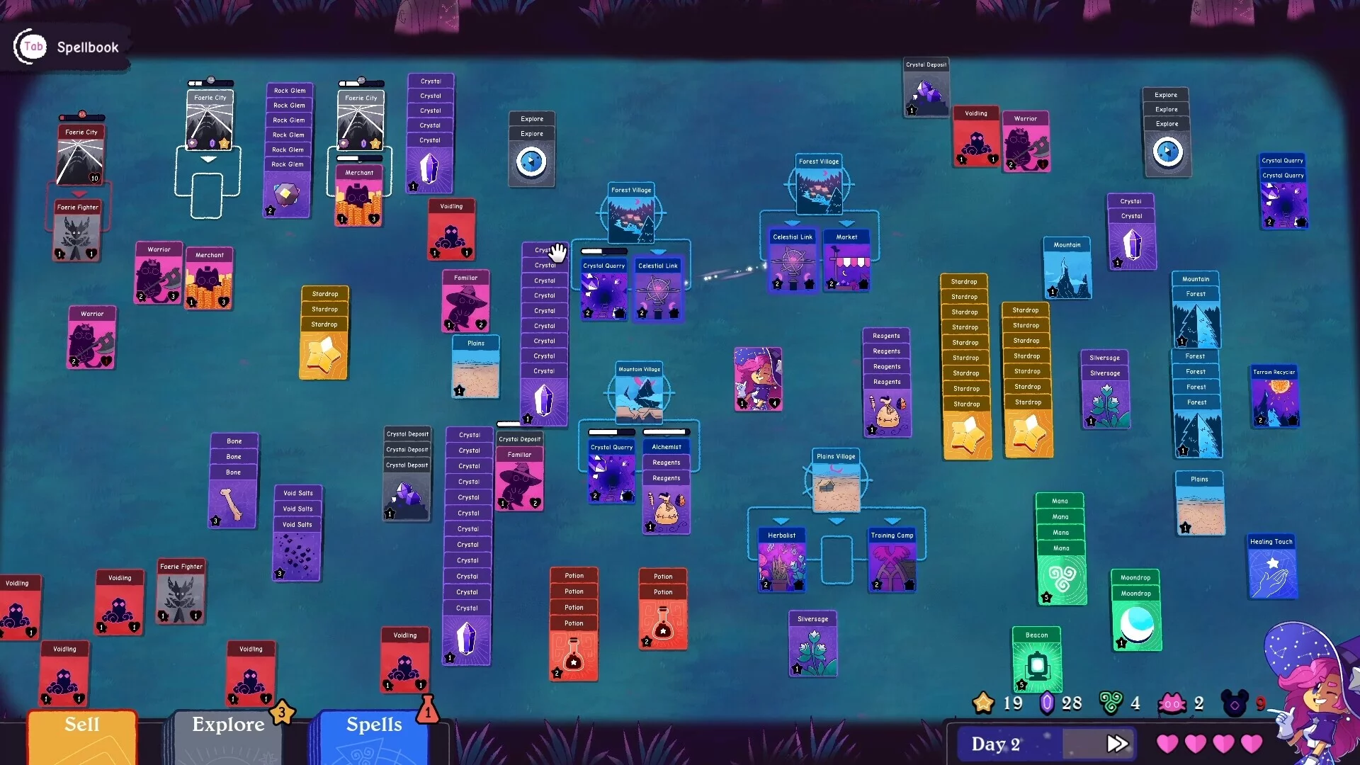Изображение игры: WitchHand