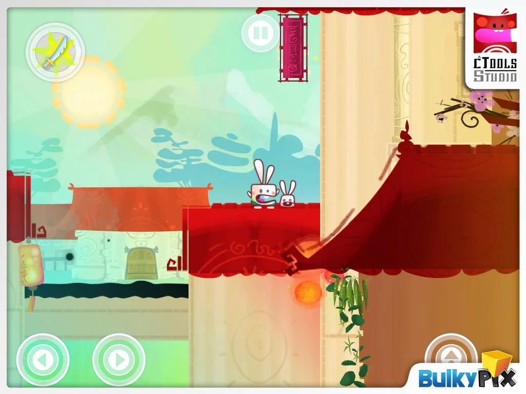 Изображение игры: Kung Fu Rabbit