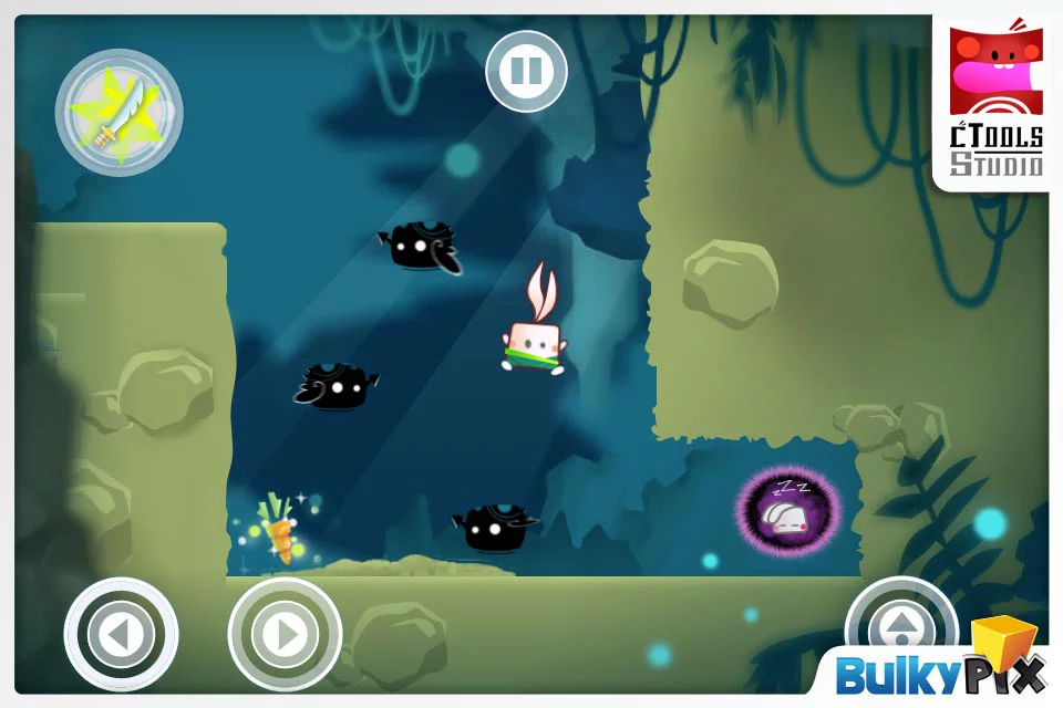 Изображение игры: Kung Fu Rabbit