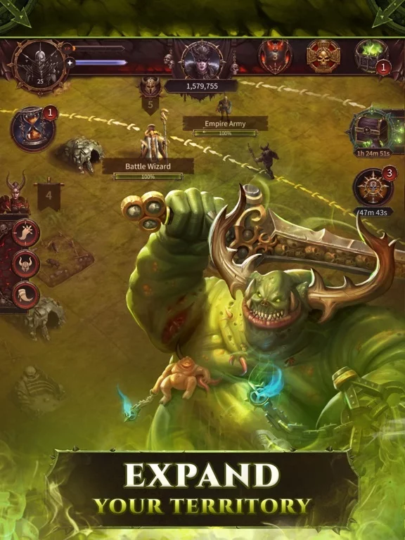Изображение игры: Warhammer: Chaos And Conquest