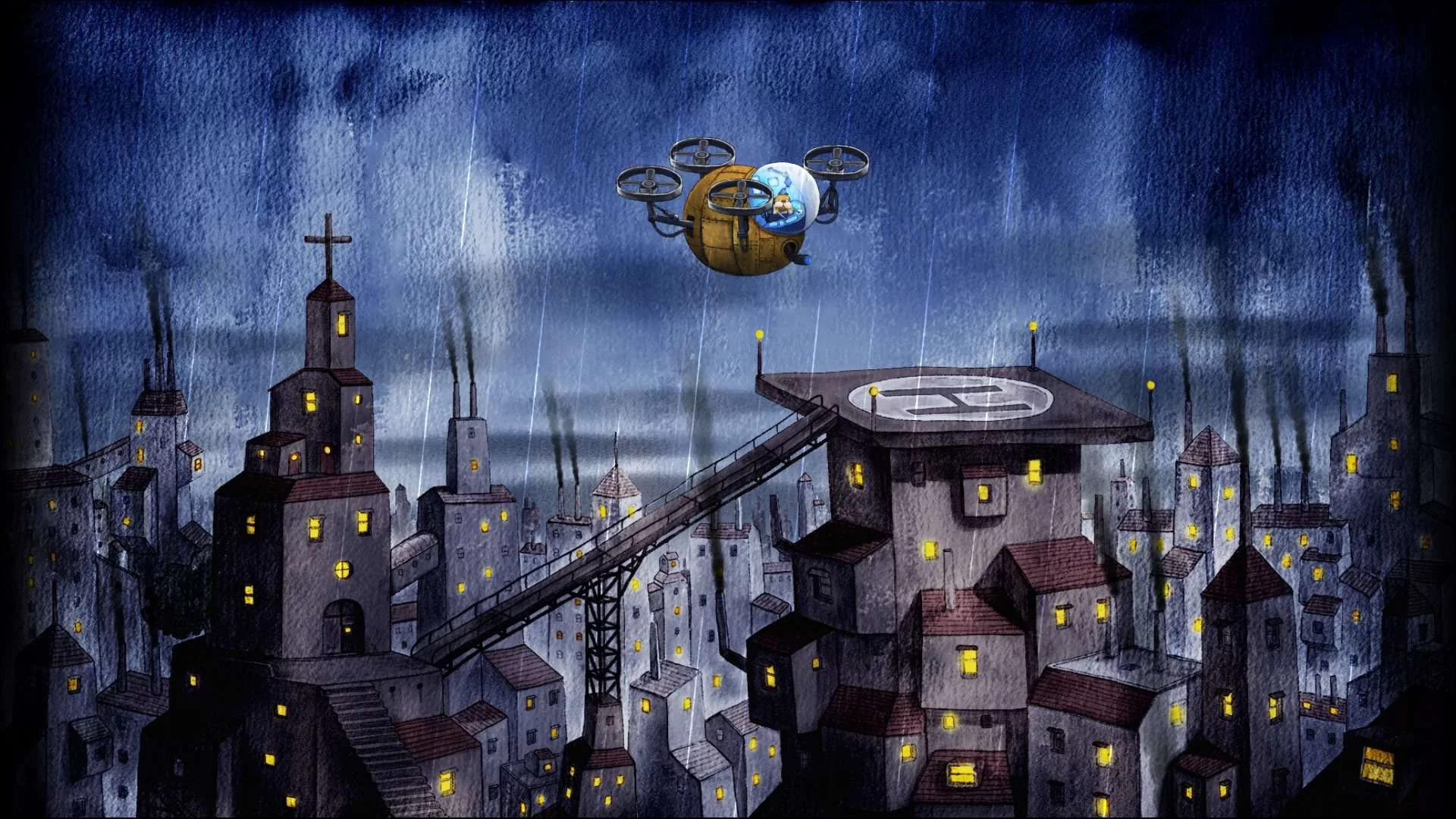 Изображение игры: RainCity