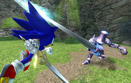 Изображение игры: Sonic and the Black Knight