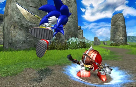 Изображение игры: Sonic and the Black Knight