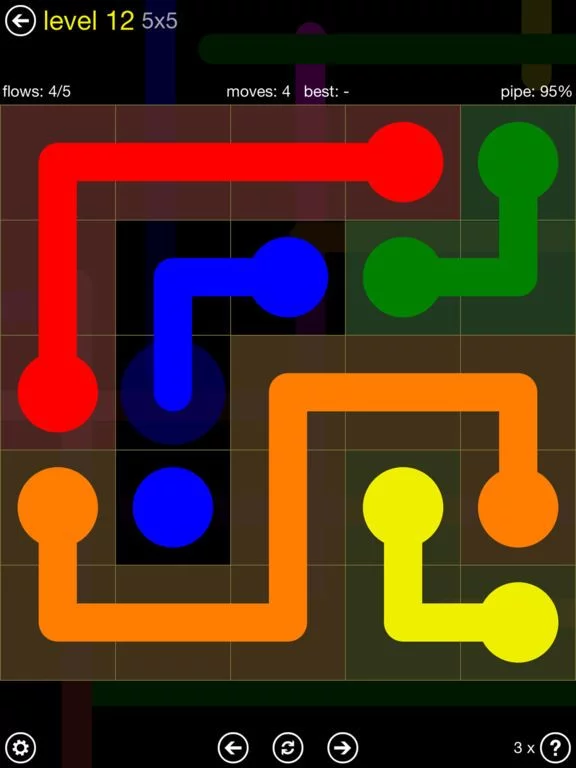 Изображение игры: Flow Free