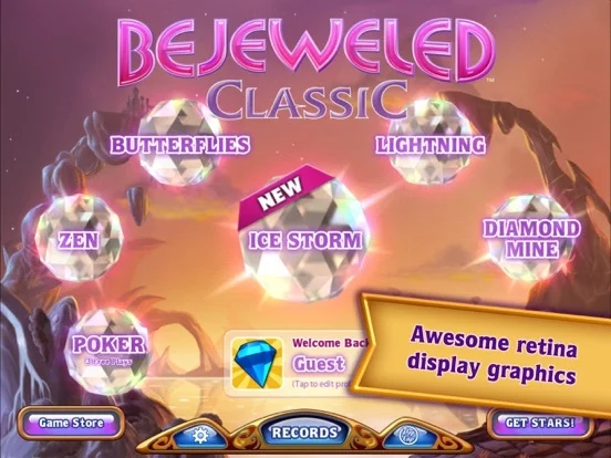 Изображение игры: Bejeweled Classic HD
