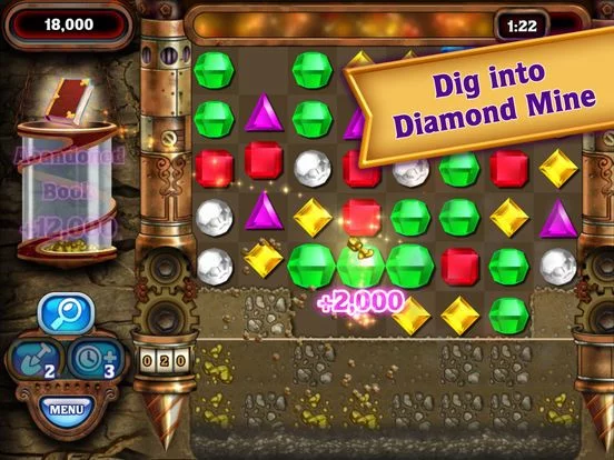 Изображение игры: Bejeweled Classic HD