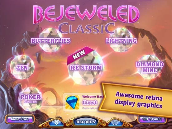 Изображение игры: Bejeweled Classic HD
