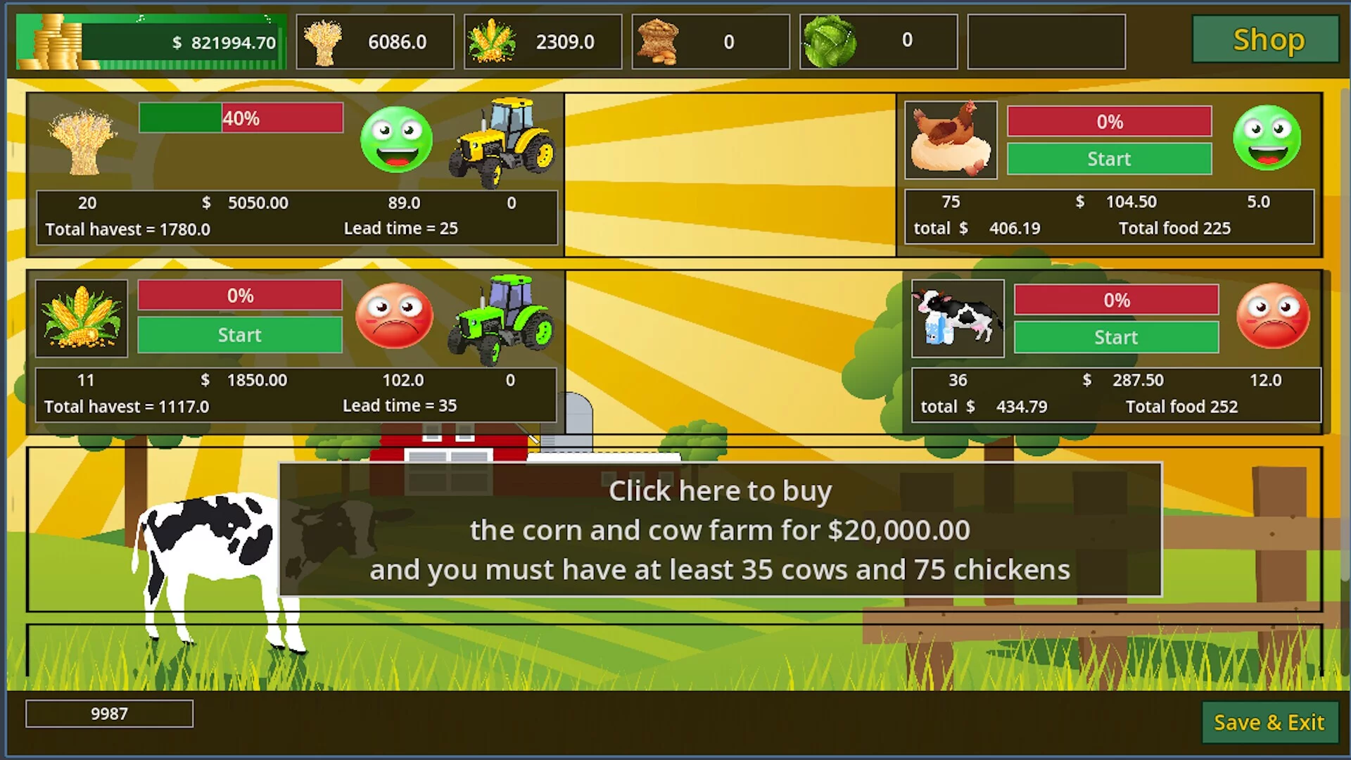 Изображение игры: Idle Farm tycoon