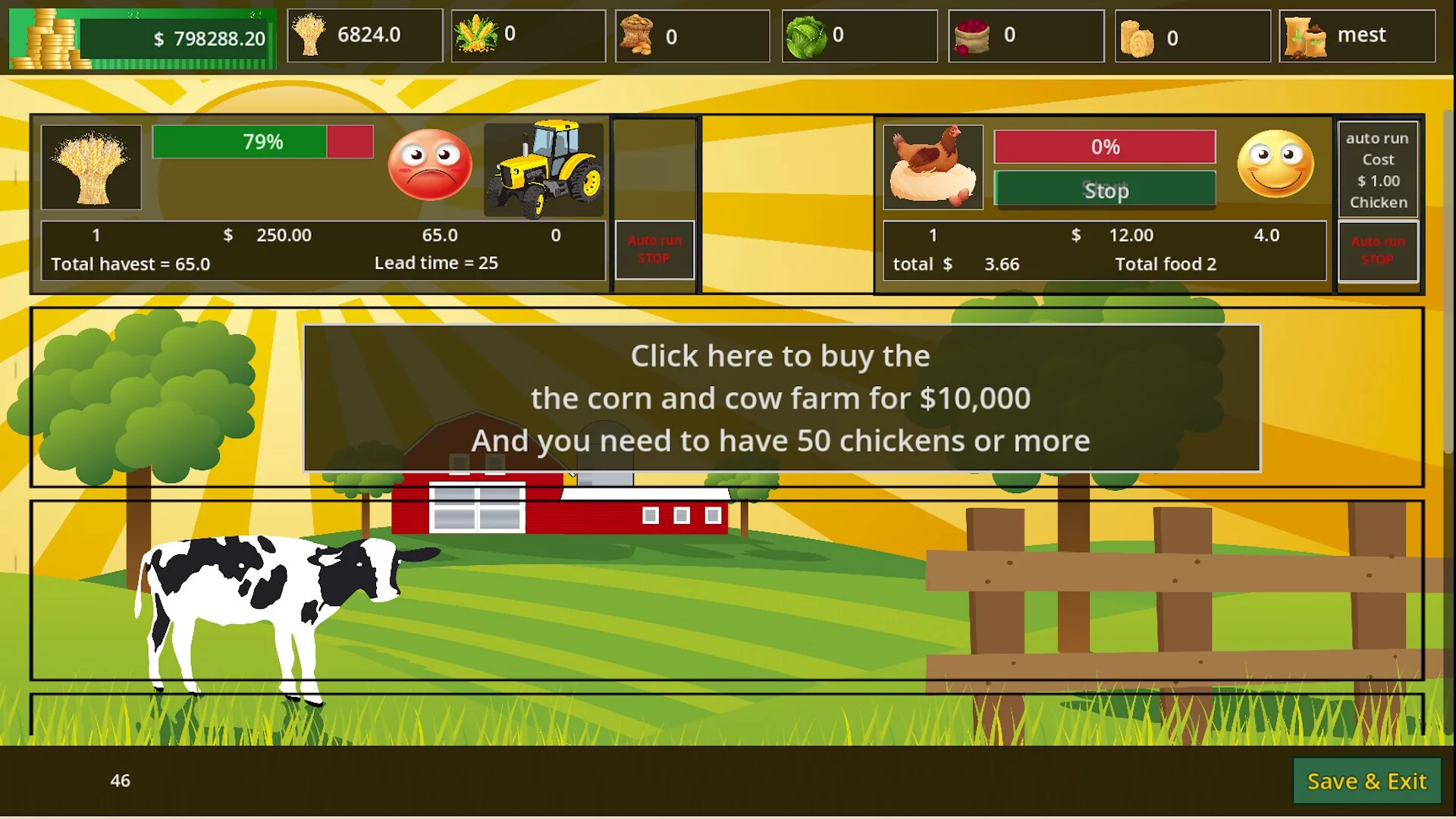 Изображение игры: Idle Farm tycoon