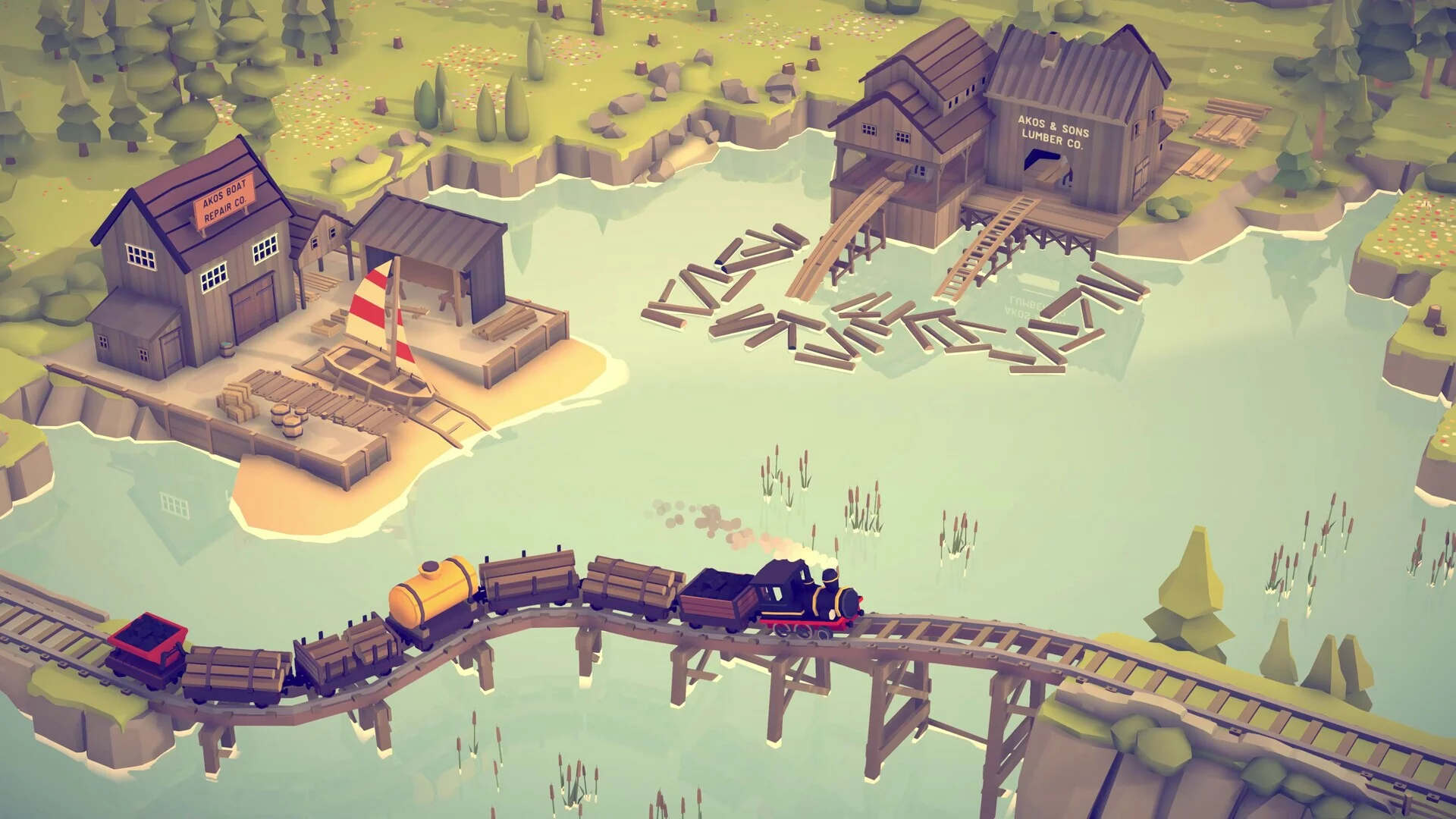 Изображение игры: Islands & Trains
