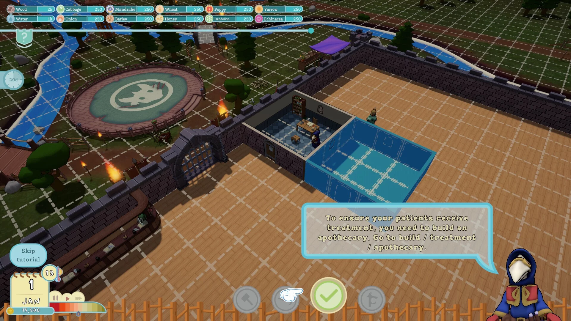 Изображение игры: Fable Hospital