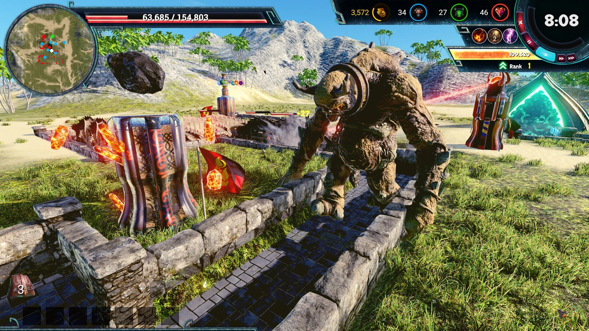 Изображение игры: Elemental War Clash