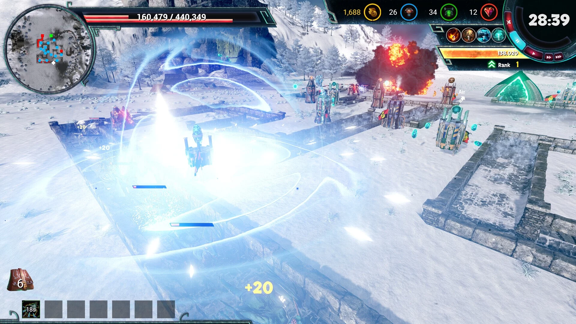 Изображение игры: Elemental War Clash