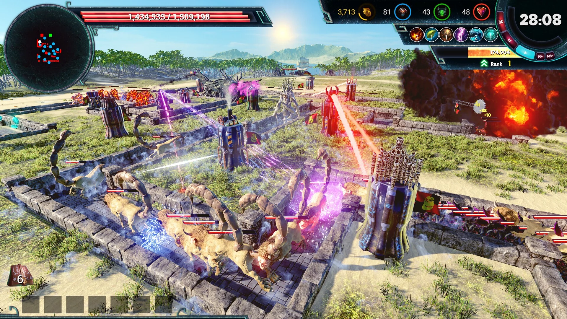 Изображение игры: Elemental War Clash