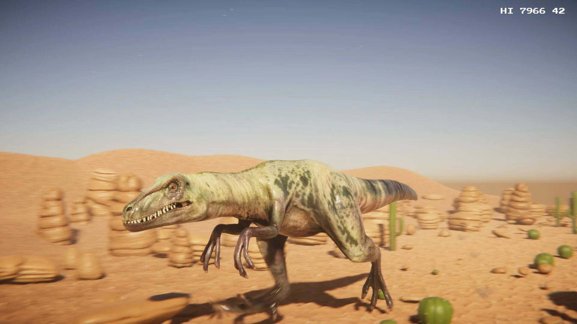 Изображение игры: Desert Dino Run