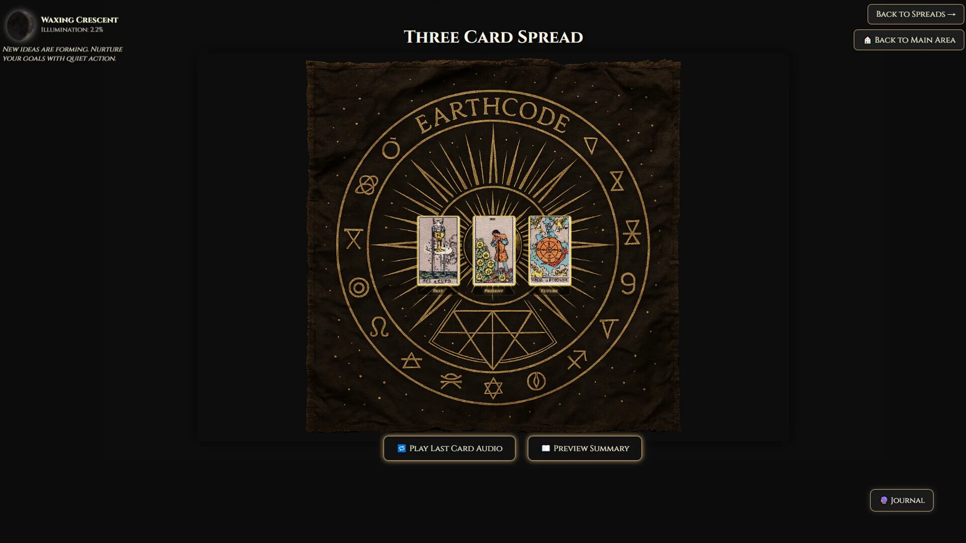 Изображение игры: Tarot Awakening