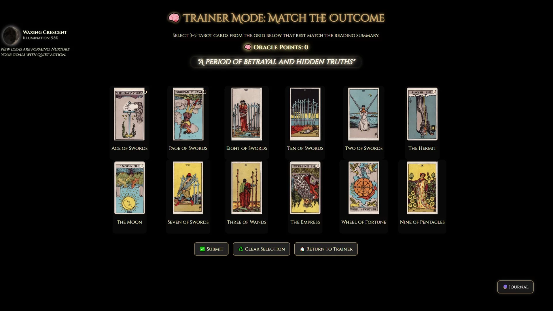 Изображение игры: Tarot Awakening